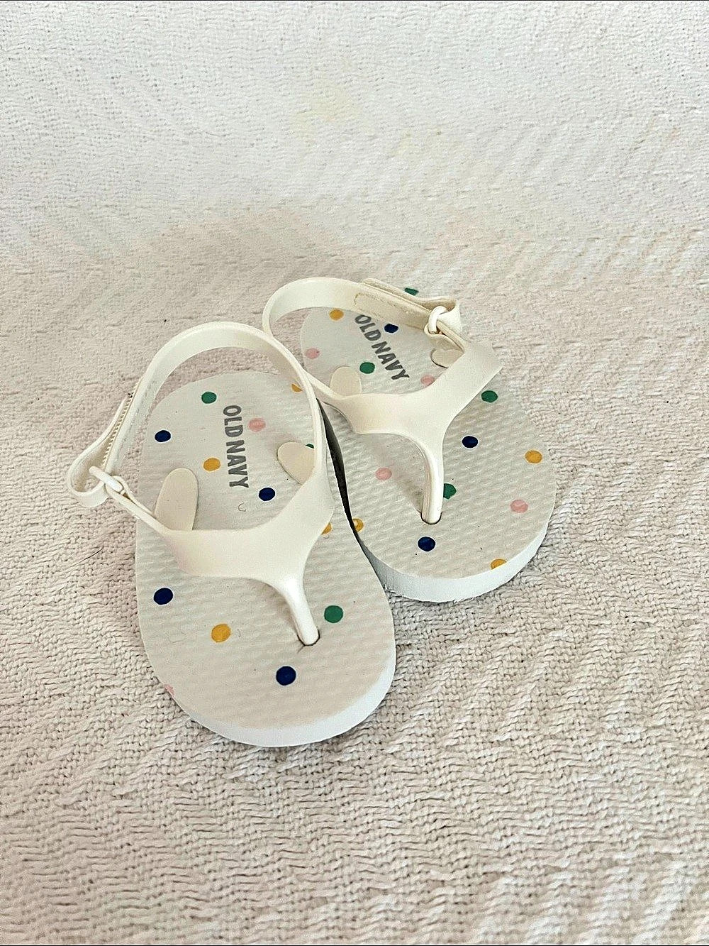 Old Navy. Polka Dot Sandals Baby 6-12M Like New